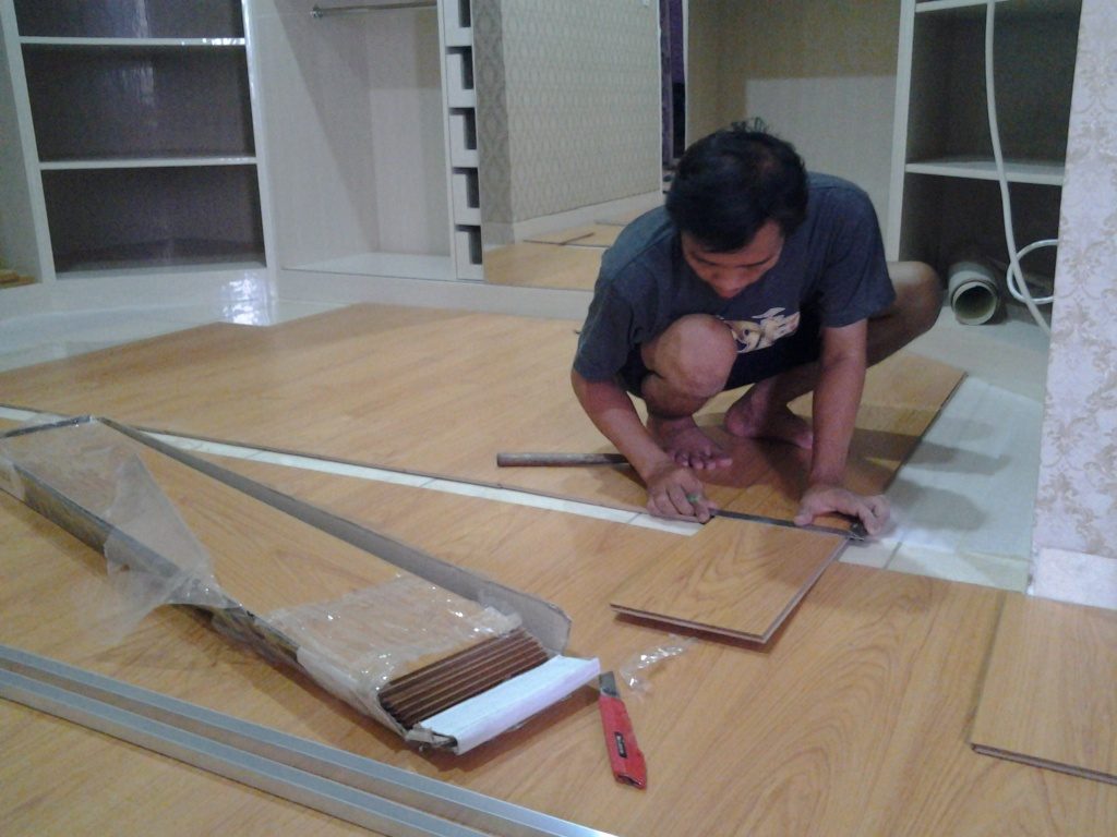vinyl flooring installation