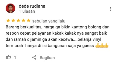 testimoni jt vinyl lantai